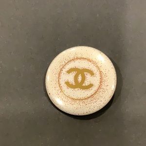 CHANEL NIB authentic Chanel metal pin / brooch